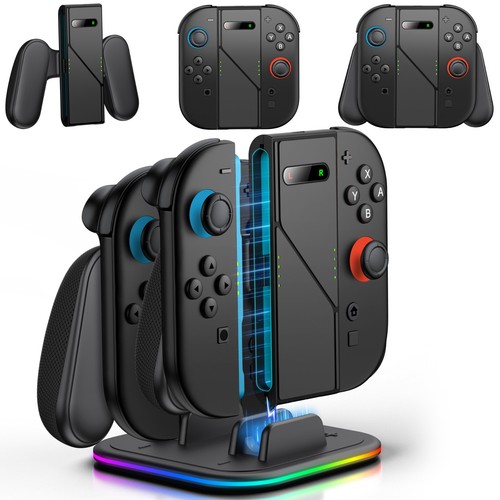 Switch grip with charger - grip,